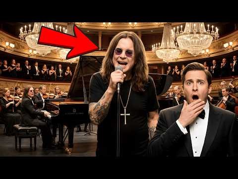 Cantante de Ópera Le Dijo a Ozzy Osbourne Que Cantara Como Broma — Todos Callaron