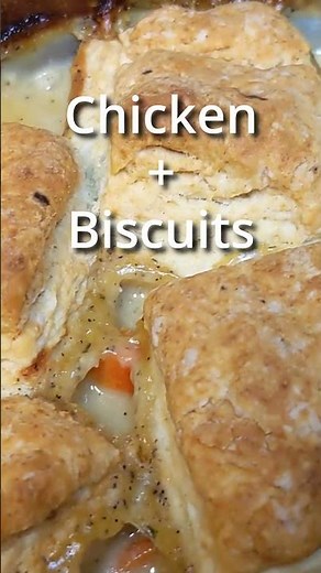 Cozy Comfort Food: Chicken & Biscuits Casserole