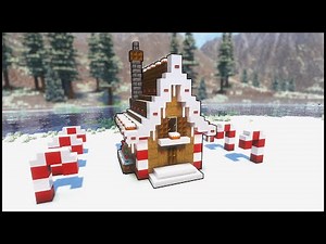 How to Build a Gingerbread House: Minecraft | Tutorial