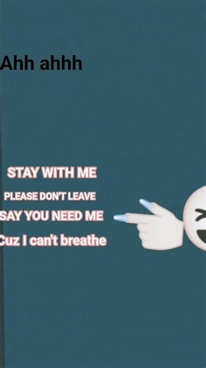 #ihavethisthingwithplants stay with me stay with me please don't please don't leave lyrics 😑✊👈😜