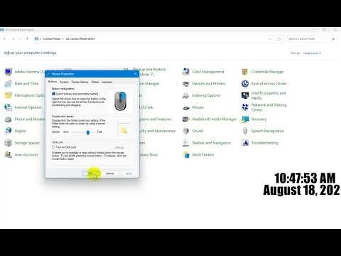 How To Change Mouse Primary Button Switch on Computer