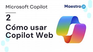 Cómo Utilizar Microsoft Copilot desde la Web #Maestro21🔴Curso Completo de Copilot https://www.youtube.com/playlist?list=PL-50N2LhNQCW1TyCJZal1peAg7GTuYE2F 🟢Únete al grupo de WhatsApp para recibir semanalmente material, acceso a OpenClass y códigos de certificación: https://chat.whatsapp.com/FIzqDqxCRbiGOBseaGSLEd #Maestro21 #Copilot #microsoftcopilot #msftedu #MicrosoftEdge | Maestro21