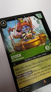 7K views · 151 reactions | Stitch Alien Buccaneer 3D Disney Lorcana Card. This is my second stitch card and he is absolutely the cutest thing ever. The wires on the platform are absolutely perfect for this & there is something so insanely satisfying getting them cut out. #3dcards #disney #lorcana #disneylorcana #disneylorcanatcg #liloandstitch #stitch | 3Devious_Art | Facebook