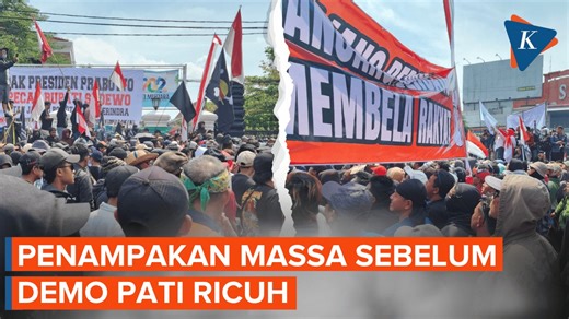 Warga Pati, Jawa tengah menggelar demonstrasi menuntut Bupati Sudewo mundur dari jabatannya, Rabu (13/8/2025). Massa tampak membawa sejumlah atribut antara lain bendera merah putih dan One Piece saat berkumpul di depan kantor bupati. Simak selengkapnya dalam video berikut! Video Jurnalis: Puthut Dwi Putranto Nugroho Penulis Naskah: Nabilah Safirah Video Editor: Aqmal Safa Rifai Produser: Farid Firdaus #Politik #Pemerintah #DemoPatiRicuh #DemoPati #Pati #BupatiPati #Sudewo #BenderaOnePiece | Komp
