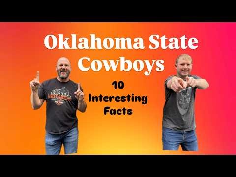 10 interesting facts about the Oklahoma State Cowboys football team!