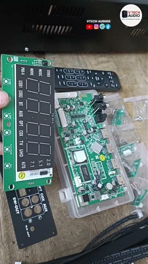 New IMX-X11 7.1 CH Remote kit #imranics #imx #dspamplifier #dsp #audioamplifier #hometheater