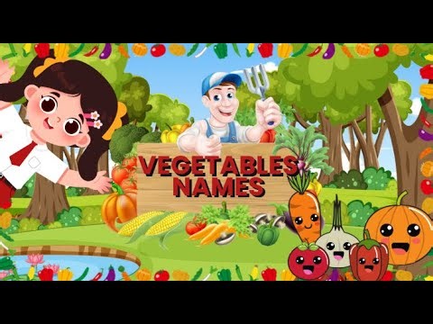 Vegetable Names Poem for Kids 🥦🍅 | Fun Learning with Veggie Rhymes | Kids Fun N Learn