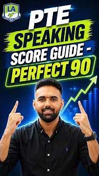 PTE Speaking Score Guide - Perfect 90 #shorts #ptespeaking #ptetips #pteacademic