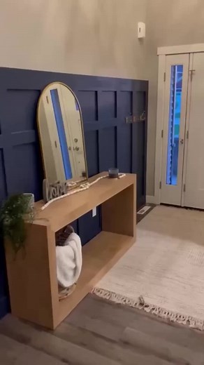 Library Wall progress at my sisters house! Follow along to see the final result! #diy #diyer #myinspiringinterior #beforeandafter #roomideas #roomtransformation #roommakeover #woodworkingwomen #momswhobuild #womanwoodworker #womenwhobuild #homesohard #mycrumbshome #hgtvhandmadehome #hgtvhandmade #interiordesign #diyideas #apartmenttherapy #diyhomeprojects #thosebeforeafterideas #librarywall #ikeahack #billybookcase #billybookcasehack | Making It With Abby