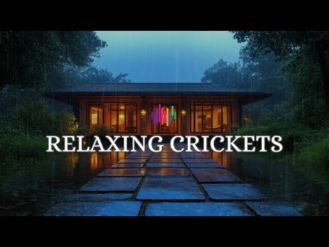 Night Ambient Sounds, Cricket, Swamp Sounds at Night | Deep Sleep and Relaxation Meditation