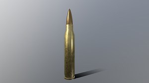 Sniper Bullet - Download Free 3D model by PigeonMage