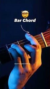 Bar chord tips #shorts