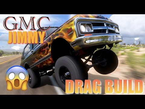 FORZA HORIZON 5- 😳CRAZY FAST GMC JIMMY😳- (1,750HP 1970 GMC JIMMY DRAG/TUNE BUILD)