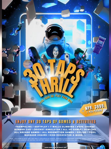 30 Taps Thrill at OOPS! Nepal for NPR 3999