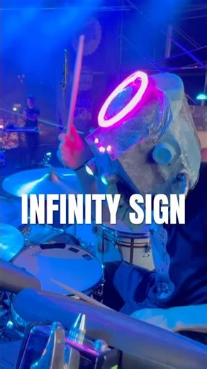 LIVE DRUM PERFORMANCE – INFINITY SIGN 🤖 #coldplay #coldplaylive #DrumCam #liveplay