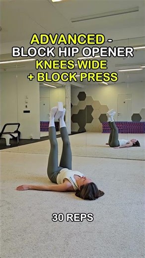 Busy Season Move 7 - Beginner vs Advanced | Supine Hip Opening