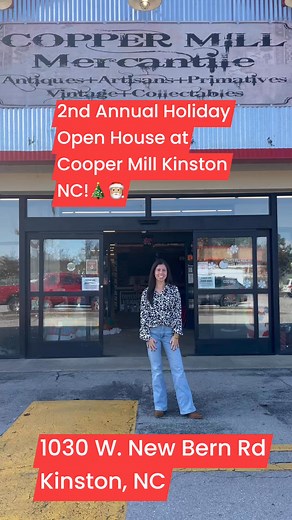 Our 2nd Annual Holiday Open House is happening November 14th-16th 10 am - 7 pm! ✨ 3 HUGE days of shopping deals!! ✨✨✨✨ Find the magic of Christmas past at Copper Mill! ✅ 45,000 sq ft. of shopping power!! ✅ Over 350 vendors bringing their biggest holiday sales and markdowns! ✅ Festive refreshments, music, giveaways, and surprises all weekend long!! 🎄Antiques•Vintage•Collectibles•Home•Décor•Boutique Finds•Holiday Gifts — it’s ALL here under one roof! ❤️Don’t miss the most magical shopping weekend