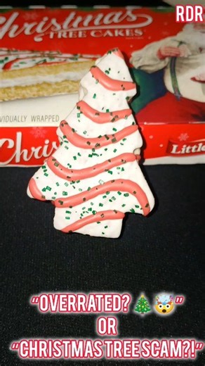 Are Little Debbie Christmas Tree Cakes actually good… or are we all just blinded by nostalgia? 🎄👀 Today I’m breaking down the MOST overrated holiday snack of all time. Too sweet, same old flavor, and hyped every December like it’s premium. Let’s keep it real. Eat something, baby! 😤🍰 #LittleDebbie #ChristmasSnacks #FoodReview #HolidaySnacks #Overrated #SnackReview #RDRFoodReviews #EatSomethingBaby #ViralShorts #Christmas2025 | RDR FOOD Review's