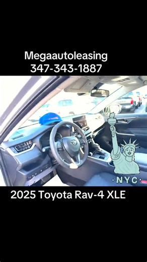 2025 Toyota Rav 4 XLe Another happy customer from Megaautoleasing 347-343-1887 | Mega Auto Leasing