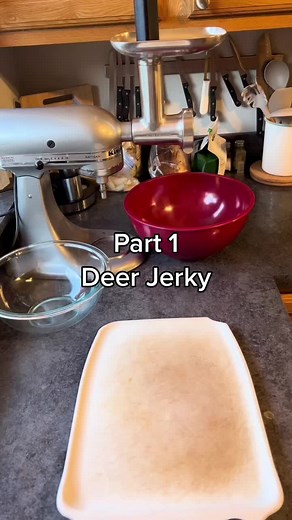 Homemade Deer Jerky Making Process