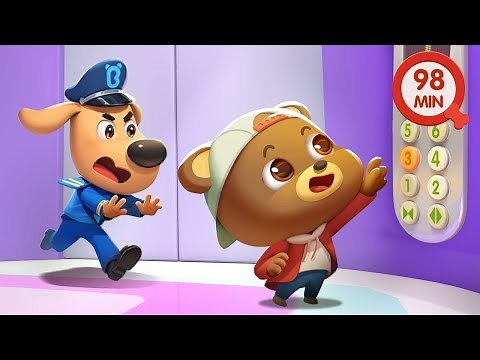 Elevator Safety Tips | Police Rescue | Cartoons for Kids | Sheriff Labrador