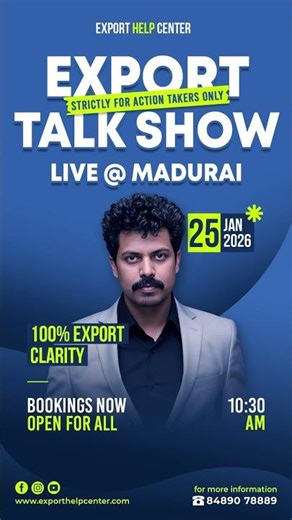 Export Talk Show 2.0 | January 25th | Export Help Center