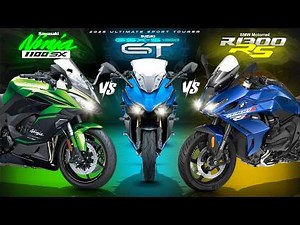 2025 Ultimate Sports Tourer ! ┃ Ninja 1100SX vs Suzuki GSX-S1000GT vs BMW R1300RS