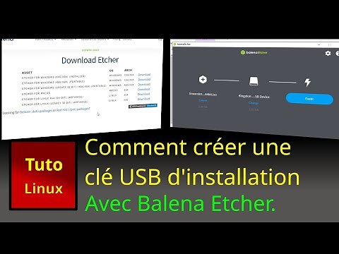 Create a Linux installation USB drive with Balena Etcher