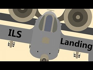 DCS A-10C/CII ILS Landing