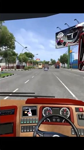 DANGEROUS BUS ROUTE 😱 | Real Driver Skills #bussimulator #highwaydrive #dangerousbusdrive