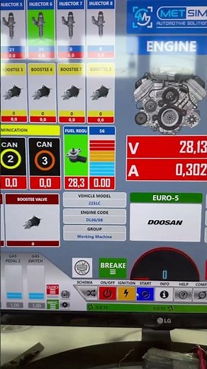 DOOSAN EDC7UC31 ECU TEST AND REPAIR 🚀 Unlock the full potential of your workshop with MetsimPro!