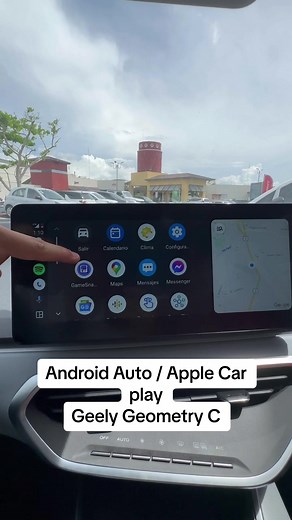 Instalamos Android auto y Apple CarPlay en el Geely Geometry C