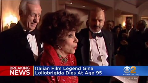 Italian film legend Gina Lollobrigida dies at 95
