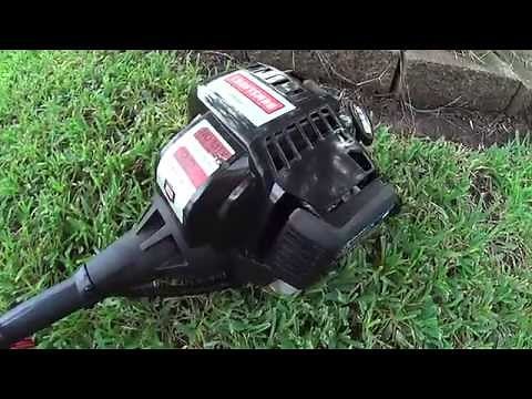 Review on Craftsman 32cc 4 cycle weedwacker model 73193 Gas trimmer