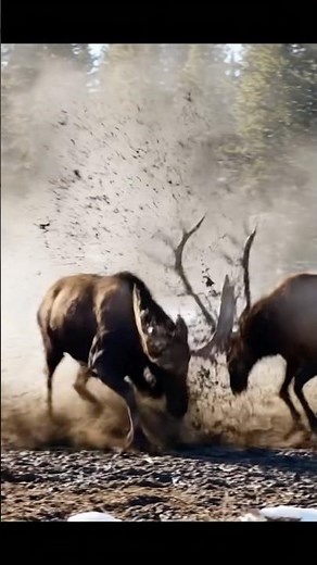 Moose vs Elk – Who Wins This Antler Battle?
