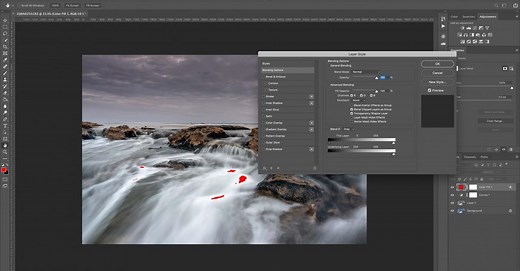 How to show real-time highlights and shadows clipping in Photoshop