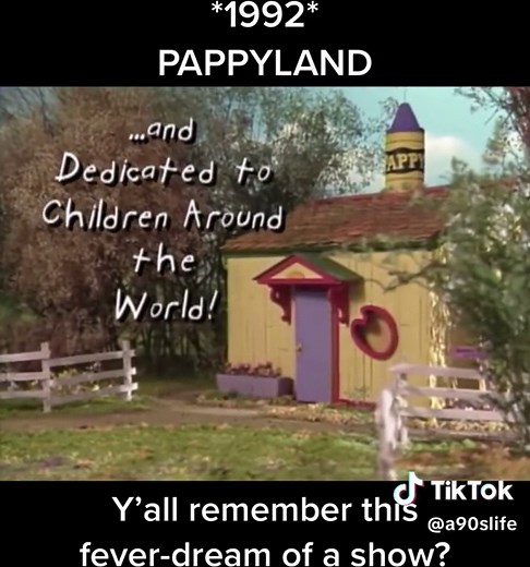 PAPPYLAND. 1992. . . . . . #pappyland #pappy #pbs #tlc #90spbskids #pbskids #pbskidsshows #90s #90skid #90sbaby #90saesthetic #90sthrowback #90smusic #90shair #90sstyle #90sfashion #90scommercial #90scommercials #90stoys #90sads #oldschool #throwback #nostalgia #nostalgic #childhood #childhoodmemories #childhoodmemory #kidstv #commercial #retro #vintage #retrogaming #retrogamer #gaming #gamer #games #boardgames #boardgame #vintagegames #vintagetoys #memory #memoryunlocked #90stv #girlstoy #90sgi