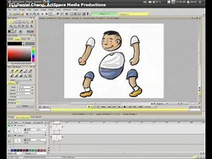 TVPaint Animation教程 - 拼貼動畫(Cut-out animation)的製作1