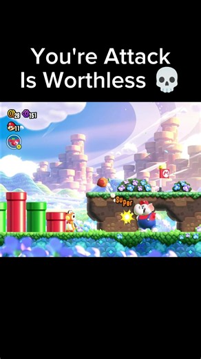 Poor Squirrel Got Traumatized by Elephant Mario #mario #nintendo #nintendoswitch