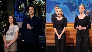 ‘SNL’ Highlights: Adam Driver Plays a Baby, Julia Stiles Cameos