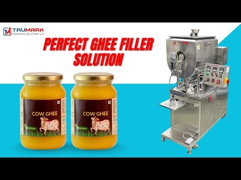 Piston Filling Machine | Ghee Filling Made Easy!
