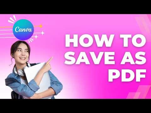 How to Save Canva as PDF | Step-by-Step Guide 2026