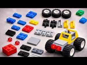 How to Build a LEGO Off-Road Car/Easy Step-by-step Tutorial