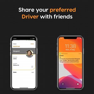 Impressed by your Driver? ⁠ ⁠ Share their details with your friends now via the MyDriver feature, available in the 13cabs app.⁠ ⁠ #ChooseLocal #AustralianMade #SpendLocal #AussiesSupportingAussies | 13cabs