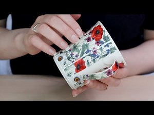 ASMR Nail Tapping Porcelain Tea Mug (No Talking)