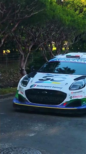 タイトなターンをギリギリ攻める！ #rallyjapan
