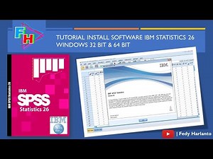 Tutorial Instal IBM SPSS Statistics 26 | Windows 32 & 64 Bit
