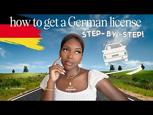 🇩🇪 How-to get a DRIVING LICENSE in GERMANY (step-by-step guide)