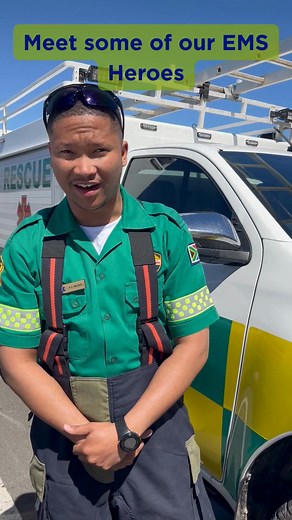 12K views · 180 reactions | Behind every EMS uniform is a person with purpose.  This National EMS Day and World Trauma Day, we’re proud to share the voices of our EMS team, hear why they do what they do. Watch the video and leave a message of thanks below!  #EMSDay #EMS #WorldTraumaDay #WesternCapeEMS | Western Cape Government Health and Wellness | Facebook
