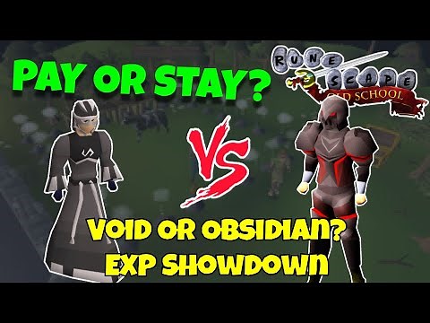 Pay or Stay #27 | Obsidian Armor vs Void Melee | OSRS NMZ